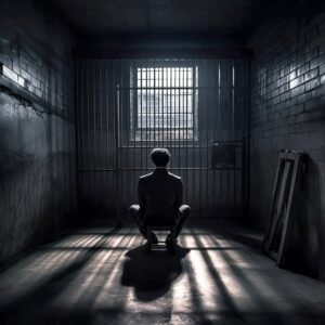 vězeň v cele